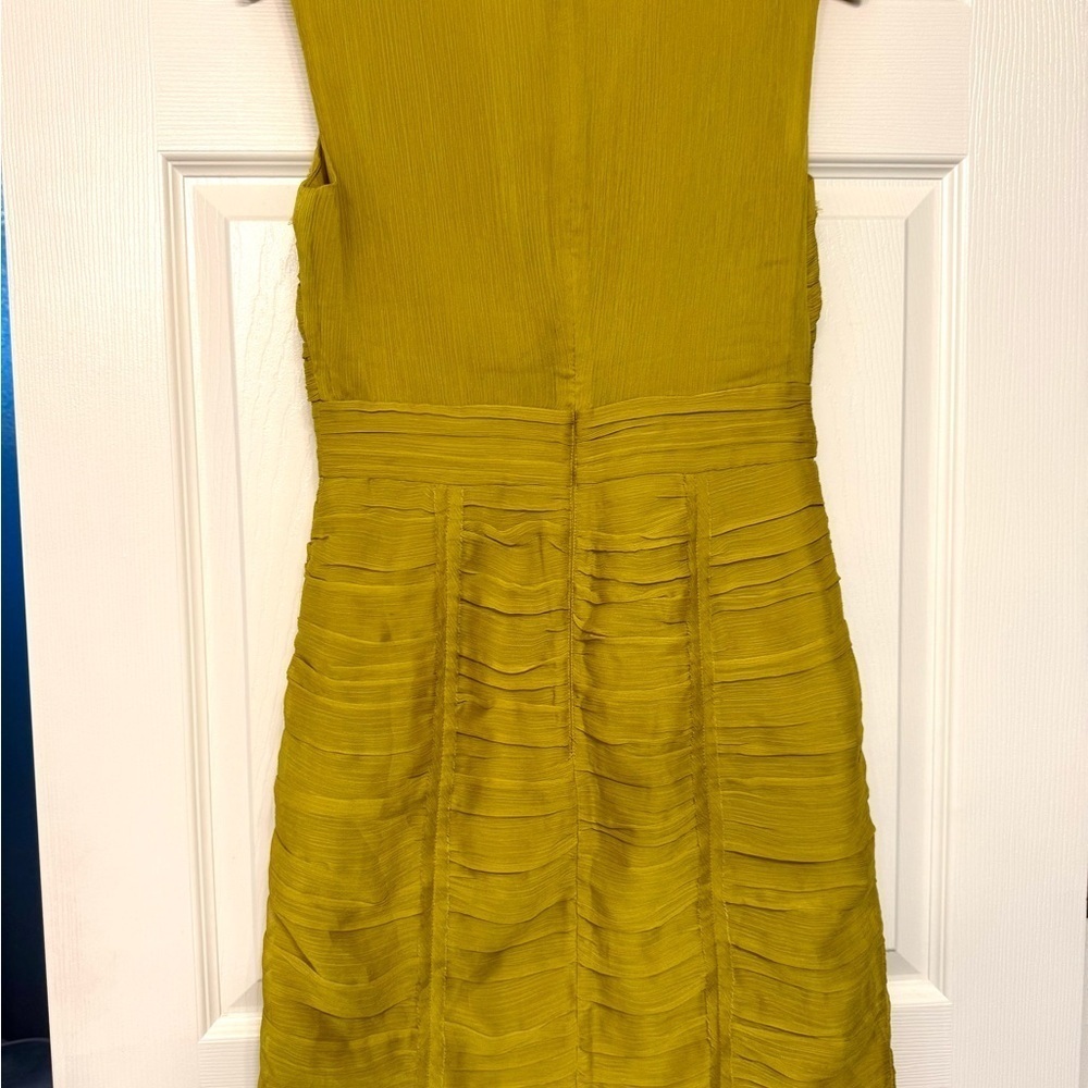 Sleeveless Mustard Yellow Dress - Picture 4 of 6